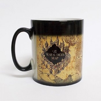 Drop Vip Hot Magic Mug Harry Hot Drink Cup Color Changing Mug Potter Marauders Map Mischief Managed Wine Tea Cup Creative Gifts