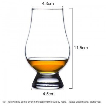 Glencairn Scotch Whisky Glass Taster Snifter Crystal Tumbler Fragrance Smelling Chivas Regal Tasting Tulips Rum Copita Wine Cup