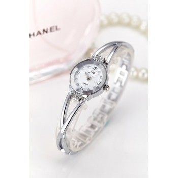 New Fashion Rhinestone Watches Women Luxury Brand Stainless Steel Bracelet watches Ladies Quartz Dress Watches reloj mujer Clock