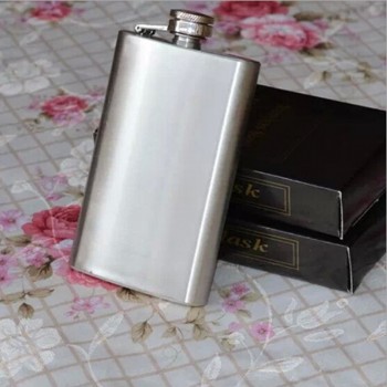 Boom Fashion 6 Sizes 4oz10oz Stainless Steel Pocket Hip Flask Retro Whiskey Flask Liquor Screw Cap in Vovotrade