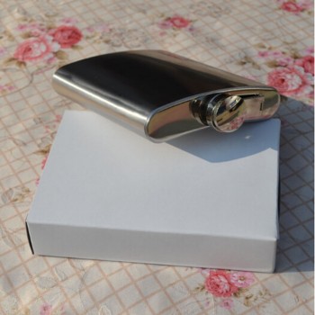 Boom Fashion 6 Sizes 4oz10oz Stainless Steel Pocket Hip Flask Retro Whiskey Flask Liquor Screw Cap in Vovotrade
