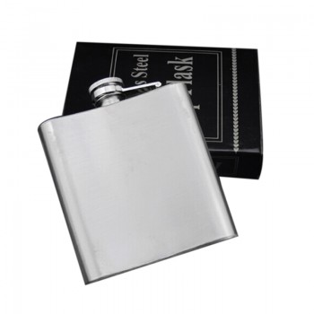 Boom Fashion 6 Sizes 4oz10oz Stainless Steel Pocket Hip Flask Retro Whiskey Flask Liquor Screw Cap in Vovotrade