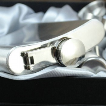 Boom Fashion 6 Sizes 4oz10oz Stainless Steel Pocket Hip Flask Retro Whiskey Flask Liquor Screw Cap in Vovotrade