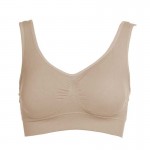 Sports Bra Plus Size Sexy Fitness Running Yoga Women Padded Breathable Push Up Seamless Black Anti Sagging Sport Bra XXL