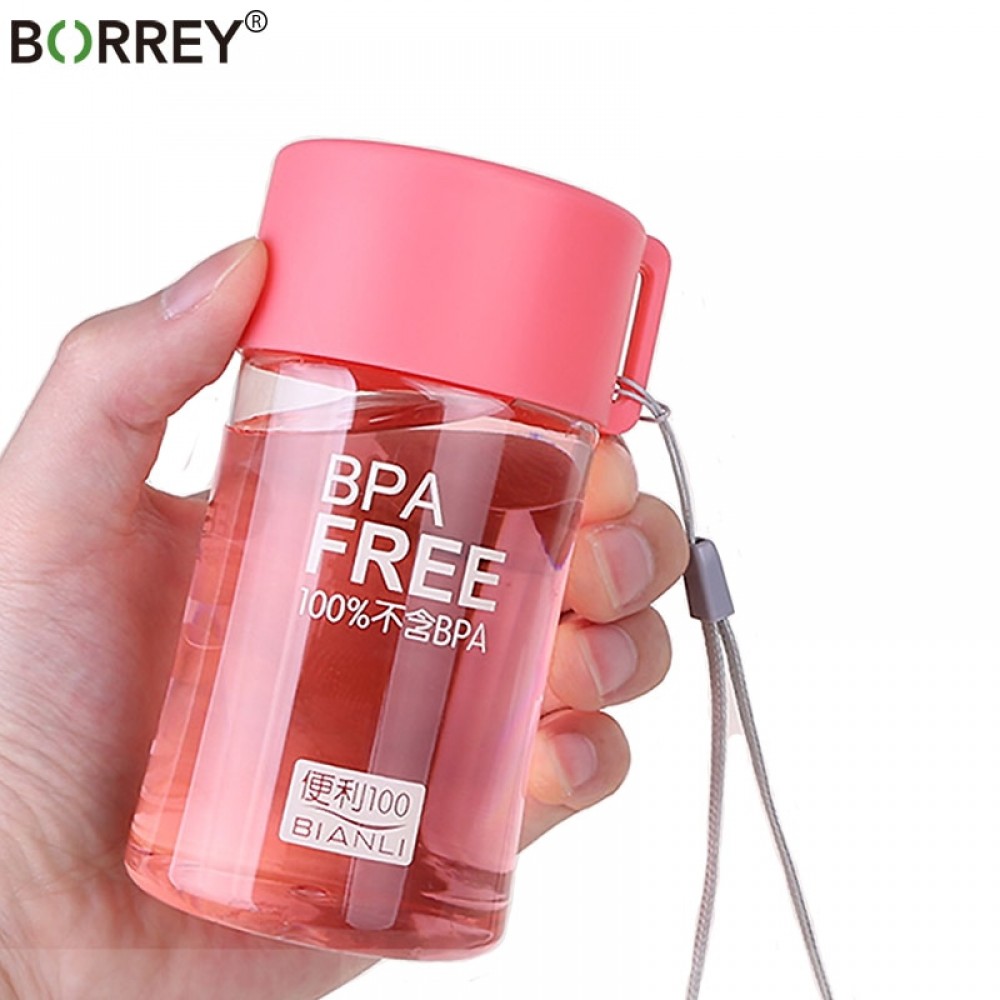 BORREY 150Ml Plastic Water Bottle Mini Cute Water Bottle For Children Kids Portable Leakproof Small Water Bottle Bpa Free