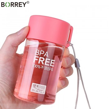 BORREY 150Ml Plastic Water Bottle Mini Cute Water Bottle For Children Kids Portable Leakproof Small Water Bottle Bpa Free
