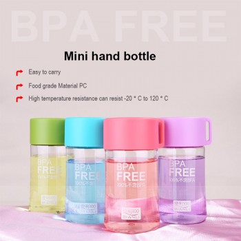 BORREY 150Ml Plastic Water Bottle Mini Cute Water Bottle For Children Kids Portable Leakproof Small Water Bottle Bpa Free