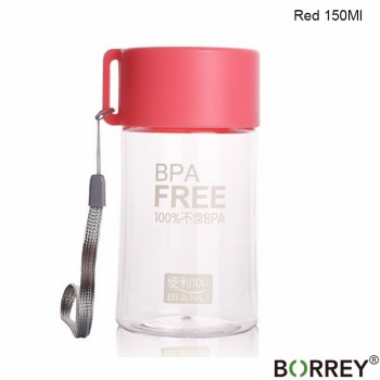 BORREY 150Ml Plastic Water Bottle Mini Cute Water Bottle For Children Kids Portable Leakproof Small Water Bottle Bpa Free