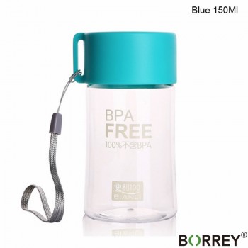 BORREY 150Ml Plastic Water Bottle Mini Cute Water Bottle For Children Kids Portable Leakproof Small Water Bottle Bpa Free