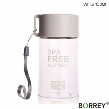 BORREY 150Ml Plastic Water Bottle Mini Cute Water Bottle For Children Kids Portable Leakproof Small Water Bottle Bpa Free