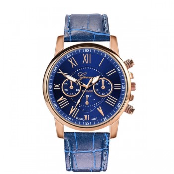 New Fashion Women men Leather Band Quartz Analog Wrist Watch luxury fashion black white gold women watches bracelet 2019A40