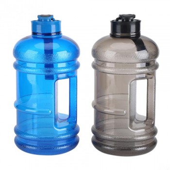 Multifunctional 2.2L Large Capacity Plastic Water Bottles Outdoor Sports Drinking Gym Half Gallon Fitness Training Camping Run