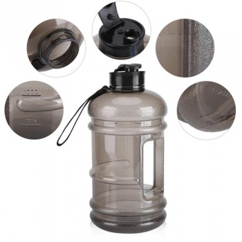 Multifunctional 2.2L Large Capacity Plastic Water Bottles Outdoor Sports Drinking Gym Half Gallon Fitness Training Camping Run