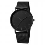 2019 New Arrival Women Watch Mesh Band Stainless Steel Analog Quartz Wristwatch Minimalist Lady Business Luxury Watches