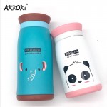 New Arrival 250ml/350ml Cartoon Thermos Cup Bottle Stainless Steel Thermocup Vacuum Thermal Mug Funny Birthday Couple Gift kid