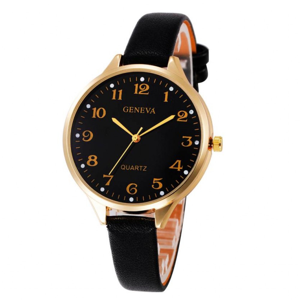 Watch Women Casual Checkers Faux Leather Quartz Analog Wristwatch   Bracelet reloj mujer Relogio Feminino montre Women Watches