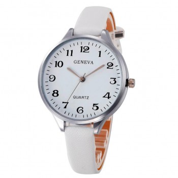 Watch Women Casual Checkers Faux Leather Quartz Analog Wristwatch   Bracelet reloj mujer Relogio Feminino montre Women Watches