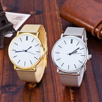 2019 Luxury Women Metal Mesh Watch Simplicity Classic Wrist Fashion Casual Quartz High Quality Womens Watches Relogio Masculino