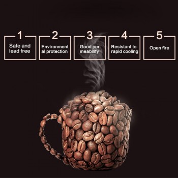 Simple style Coffee Cups Tea Set Mugs Beer Drink Office Mug Transparent Drinkware Double Glass Cup