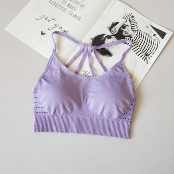 Seamless Sports Bra Top Female Sport Bh Woman Yoga Bras Active Wear For Fitness Women Gym Brassiere Cross Tops Womens Clothing