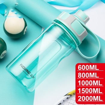 Fuguang BPA Free Leak Proof Sports Water Bottle High Quality Tour Hiking Portable Bottles Drinkware 800ML 1000ML 1500ML 2000ML