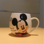 Cute Cartoon Mug Mickey Minnie Ceramic Cups Milk 320ml Creative Fashion Couples Mug Coffee Breakfast Water Cup Drop Shipping