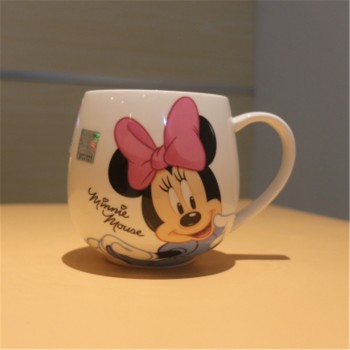 Cute Cartoon Mug Mickey Minnie Ceramic Cups Milk 320ml Creative Fashion Couples Mug Coffee Breakfast Water Cup Drop Shipping