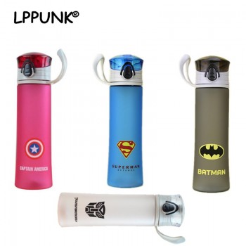 Bpa Free 550ml Hot Sales super Heros ceramics milk coffee mugs Cartoon tea league cup with strawamp;spoonamp;lid and Coaster set