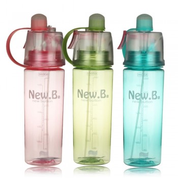 PURANKA My Xmas Gift Water Bottle Tritan Plastic with nozzle For Tour Outdoor sports 400ML 600ML Drinkware BPA Free 2017 new