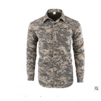 Mens Detachable Long Sleeve Quick Dry Shirt Military Tactical Outdoor Hiking Breathable Anti UV Removable Lapel Cardigan Tops