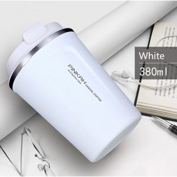 BAISPO  Stainless steel Eco-friendly Travel Portable Mug Coffee milk Thermos cup Business style Creative Gifts mug Vaccum Flasks
