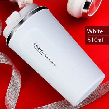 BAISPO  Stainless steel Eco-friendly Travel Portable Mug Coffee milk Thermos cup Business style Creative Gifts mug Vaccum Flasks