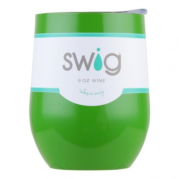 Christmas Gift Swig Cups 9oz/6oz Egg Shaped Cup 304 Stainless Steel Tumber Mug with Lid Wine Beer Cup Vacuum Thermos Rose Gold