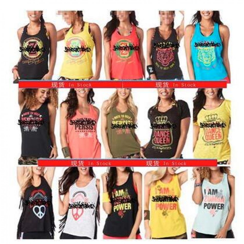 S M L Woman Dance vest Tank racerback black/yellow T635