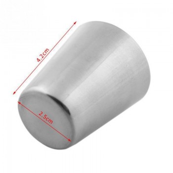 6Pcs/Set 30ml Outdoor Practical Stainless Steel Cups Shots Set Mini Glasses For Whisky Wine Portable Drinkware Set