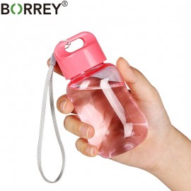 BORREY 180Ml Plastic Colorful Water Bottle Bpa Free Portable School Water Bottles For Children Kids Mini Cute Bottle For Water