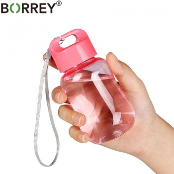 BORREY 180Ml Plastic Colorful Water Bottle Bpa Free Portable School Water Bottles For Children Kids Mini Cute Bottle For Water