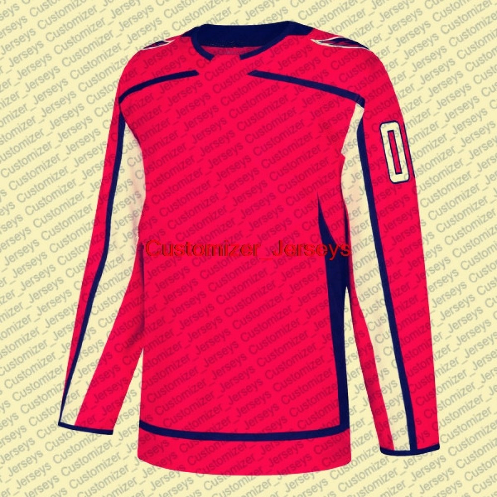 Custom Alexander Ovechkin TJ Oshie Evgeny Kuznetsov Braden Holtby Nicklas Backstrom Stitched Hockey Jerseys For Men Women Youth