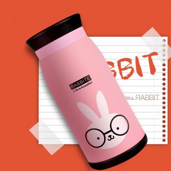 250ml/350 Ml Cartoon Thermos Cup Bottle Stainless Steel Thermocup Vacuum Thermal Mug Child Tumbler Animal Cup Thermo Funny Gift