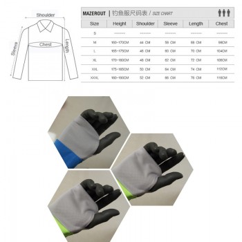THE ARCTIC LIGHT Shirts Fishing Clothing Breathable Shirt Hiking Running Men Quick Drying UV Protection Long Sleeve Hooded