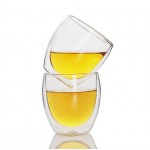 2pcs/lot Creative Double Wall Glass Coffee Mugs Tea Cup Transparent Insulation Glasses Cups Vaso Caneca Beer Wine Cup JN 1014