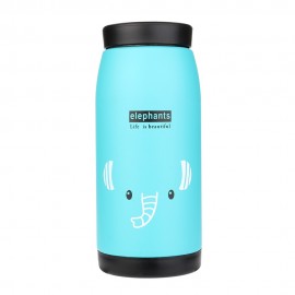 Portable Tour Water Bottle For Sports Camping Mini Vacuum Mug Cute Animal Kid Thermos Stainless Steel Hot Water Bottle