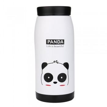 Portable Tour Water Bottle For Sports Camping Mini Vacuum Mug Cute Animal Kid Thermos Stainless Steel Hot Water Bottle