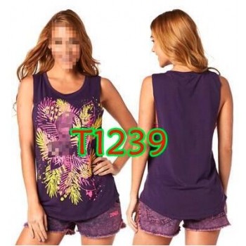 S M L Woman Dance vest Team Tank racerback black/purple T1257 T1239 T1133