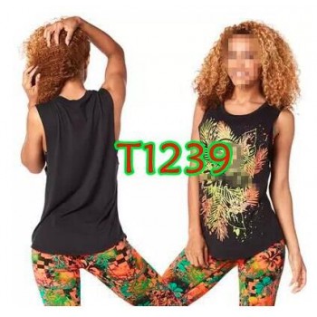 S M L Woman Dance vest Team Tank racerback black/purple T1257 T1239 T1133