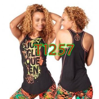 S M L Woman Dance vest Team Tank racerback black/purple T1257 T1239 T1133