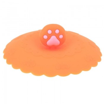 Cute Anti-dust Silicone Glass Cup Cover Coffee Seal Lid Cap Cartoon Panda Elephant Water Drinking Tools Suppliers Drop Shipping
