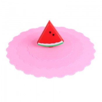 Cute Anti-dust Silicone Glass Cup Cover Coffee Seal Lid Cap Cartoon Panda Elephant Water Drinking Tools Suppliers Drop Shipping
