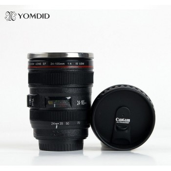 stainless steel SLR Camera EF24-105mm Coffee Lens Mug  1:1 scale caniam coffee mug creative gift