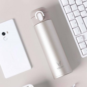 Xiaomi mi Mijia VIOMI 300ml Original Stainless Steel Vacuum 24 Hours Flask Water Smart Bottle Thermos Single Hand ON XJ